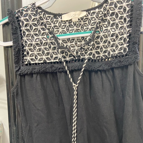 Loft black and white top - Picture 2 of 4